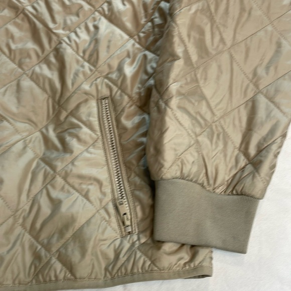 Calvin Klein Men's Quilted Bomber Liner Jacket Cream Size XXL - Picture 5 of 7